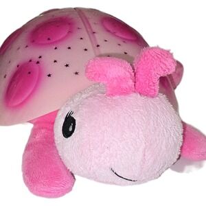 Cloud b Twilight Ladybug Pink Starry Night Light Projector Plush Soothing Sleep